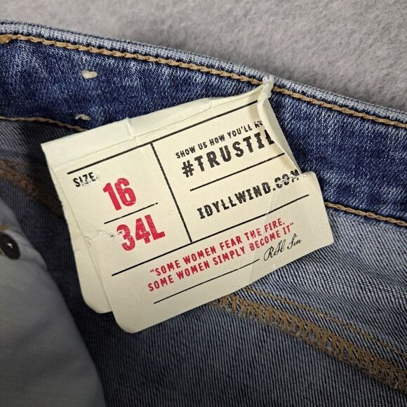 Idyllwind Jeans Womens 16 Fueled by Miranda Lambert High-Rise Wide Leg - Picture 10 of 13